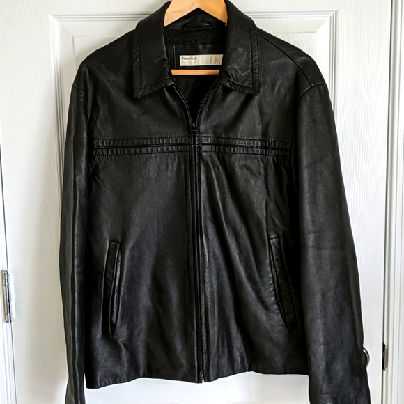 Perry Ellis Leather jacket size M